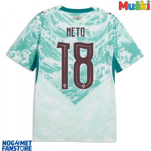 Portugal Pedro Neto #18 Gostujuci Dres SP 2026 Kratak Rukav